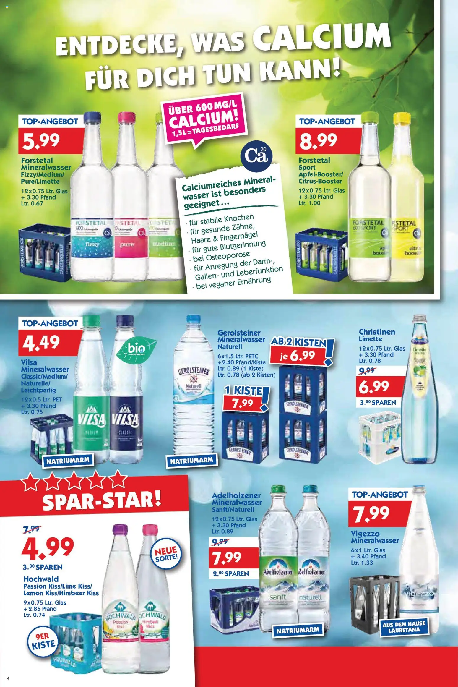 HOL’AB! Prospekt – gültig ab 01.06.2026 | Seite: 4 | Produkte: Adelholzener, Mineralwasser, Limette, Gerolsteiner