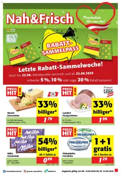Nah und Frisch Flugblatt ab 16.09.2026 gültig