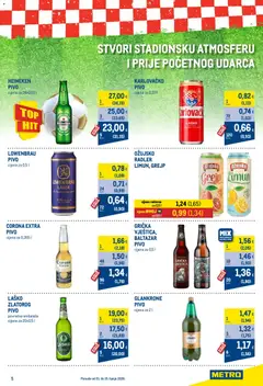 Metro Svjetsko prvenstvo specijal - Pregled kataloga iz trgovine Metro, vrijedi od 01.06.2026 | Stranica: 5 | Proizvodi: Radler, Grejp, Ožujsko, Limun