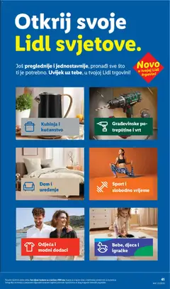 Lidl Katalog - Pregled kataloga iz trgovine Lidl, vrijedi od 18.05.2026 | Stranica: 41