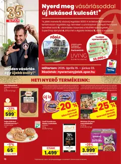 Spar akciós újság - amely érvényes a következő dátumtól: 21.05.2026 | Oldal: 18