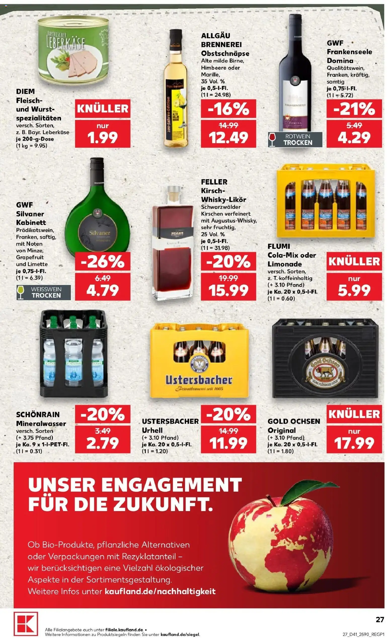 Prospekt Kaufland ab 08.10.2026 » Angebote Online zum Blättern | Seite: 27