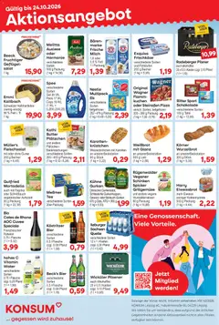 KONSUM Leipzig Prospekt ab 19.10.2026 gültig