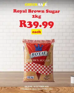 Check Save specials catalogue – valid from 09/10/2026 | Page: 12 | Products: Sugar