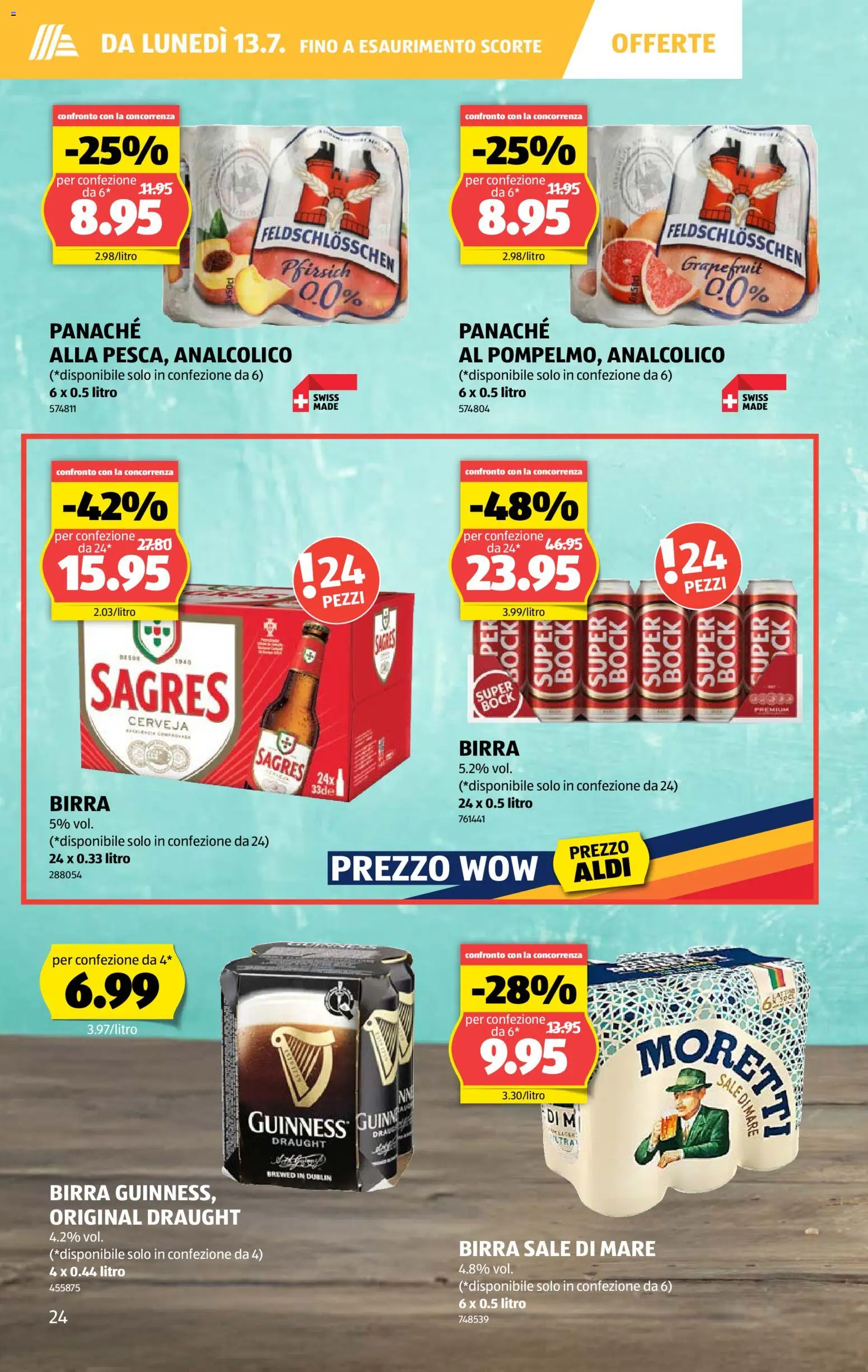 Aldi aktionen IT – gültig ab 09.07.2026 | Seite: 24 | Produkte: Grapefruit, Pfirsich