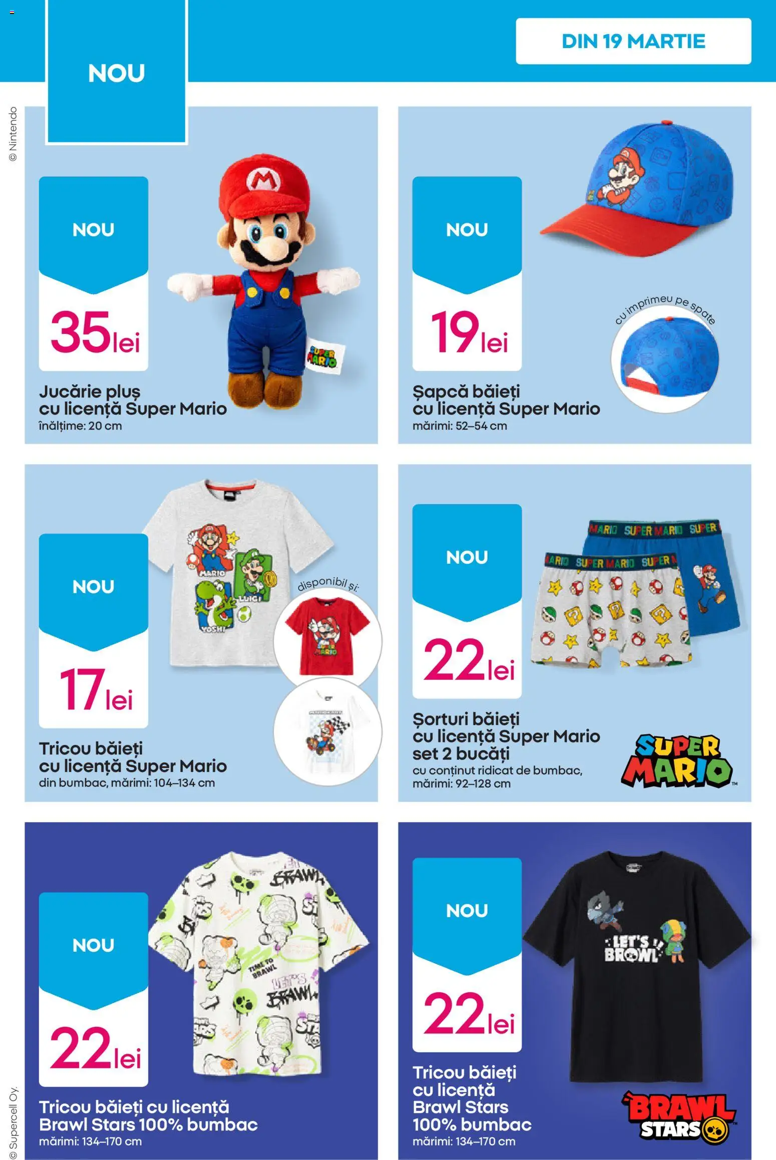 Noul catalog Pepco – valabil de la 19.03.2026 | Pagină: 6 | Produse: Șapcă, Tricou