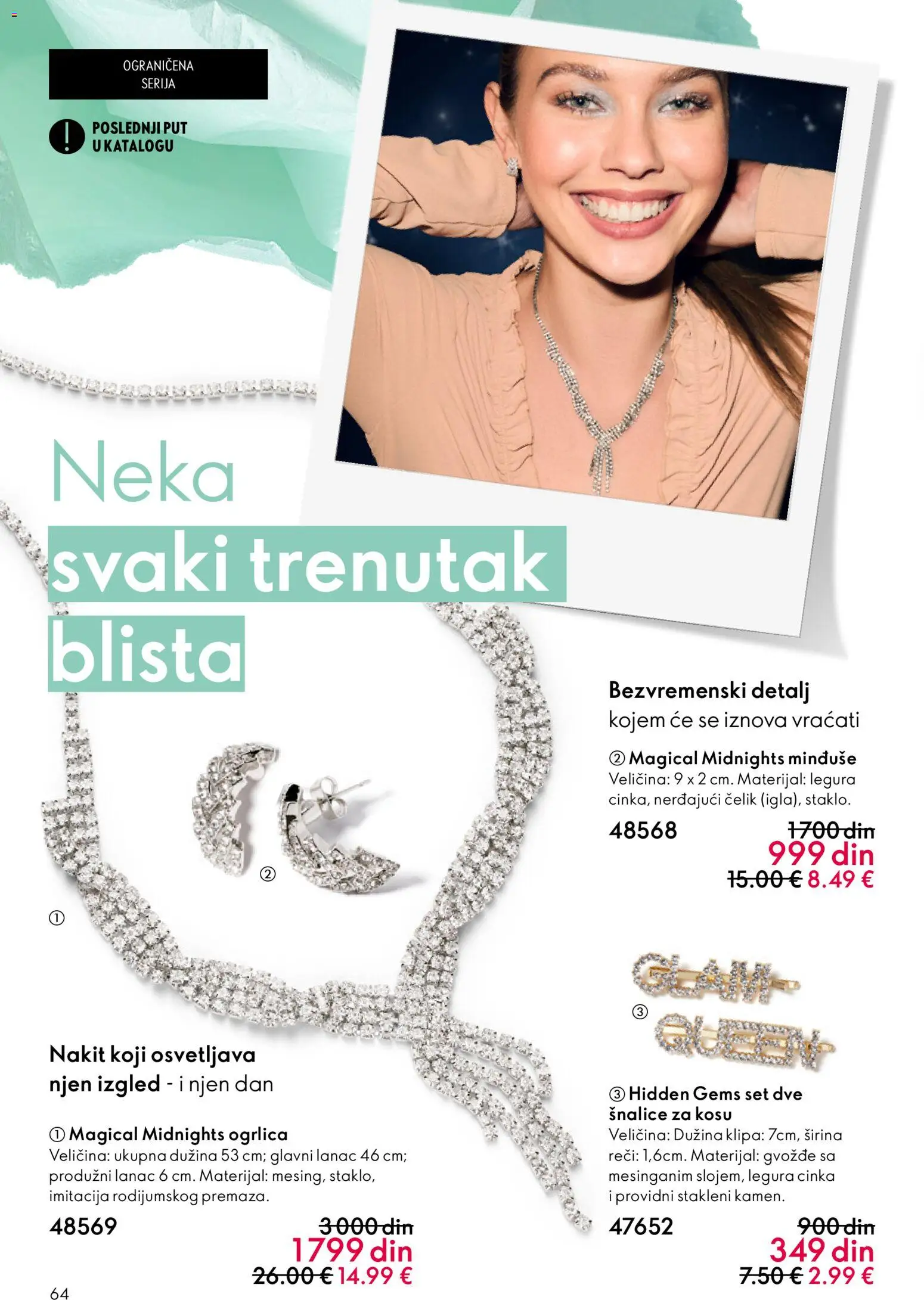 Oriflame katalog - važi od 18.02.2026 | Strana: 64 | Proizvode: Gvožđe