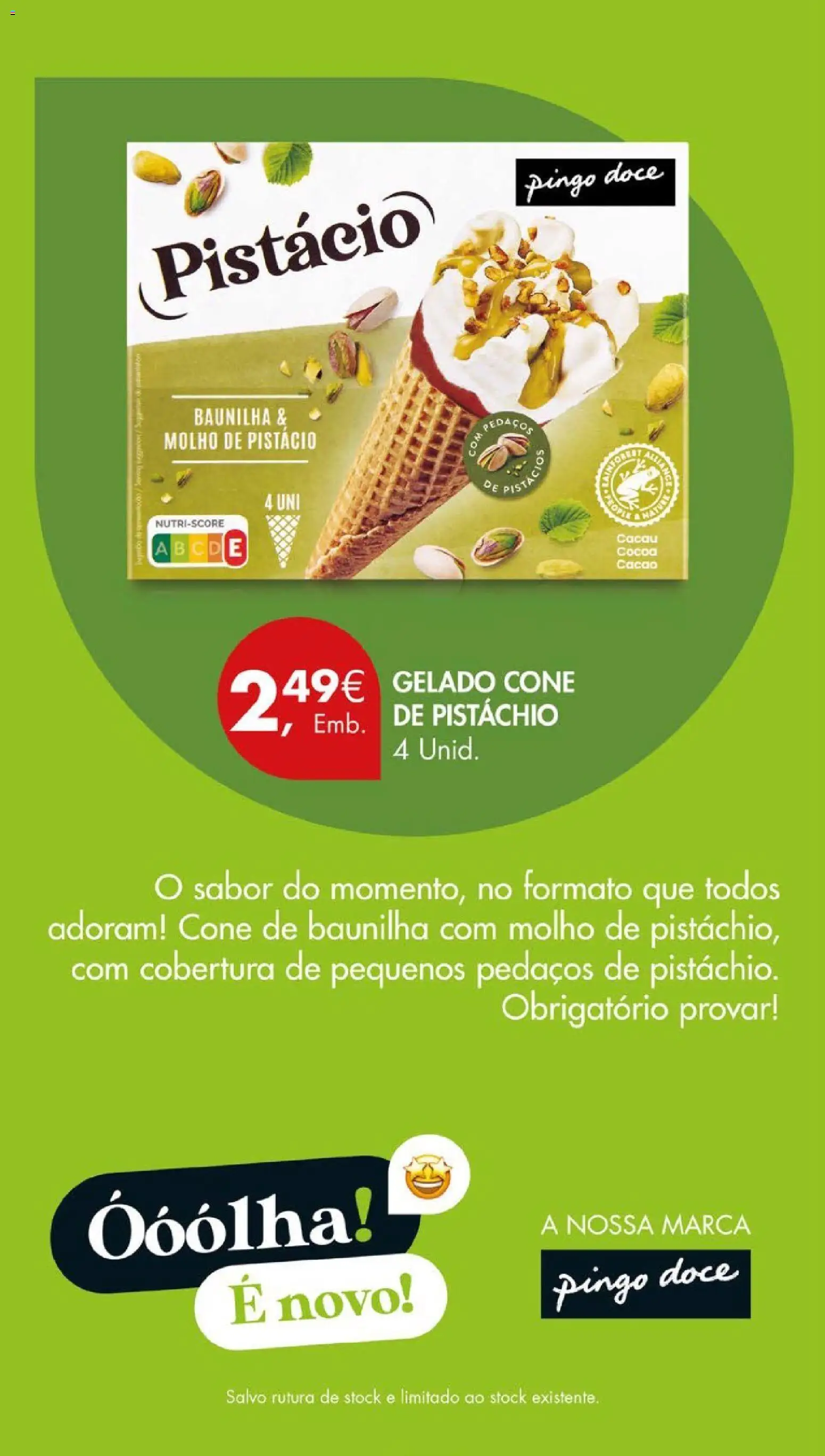 Pingo Doce folheto │ válido de 11/08/2026 | Página: 23 | Produtos: Baunilha, Cacau, Gelado