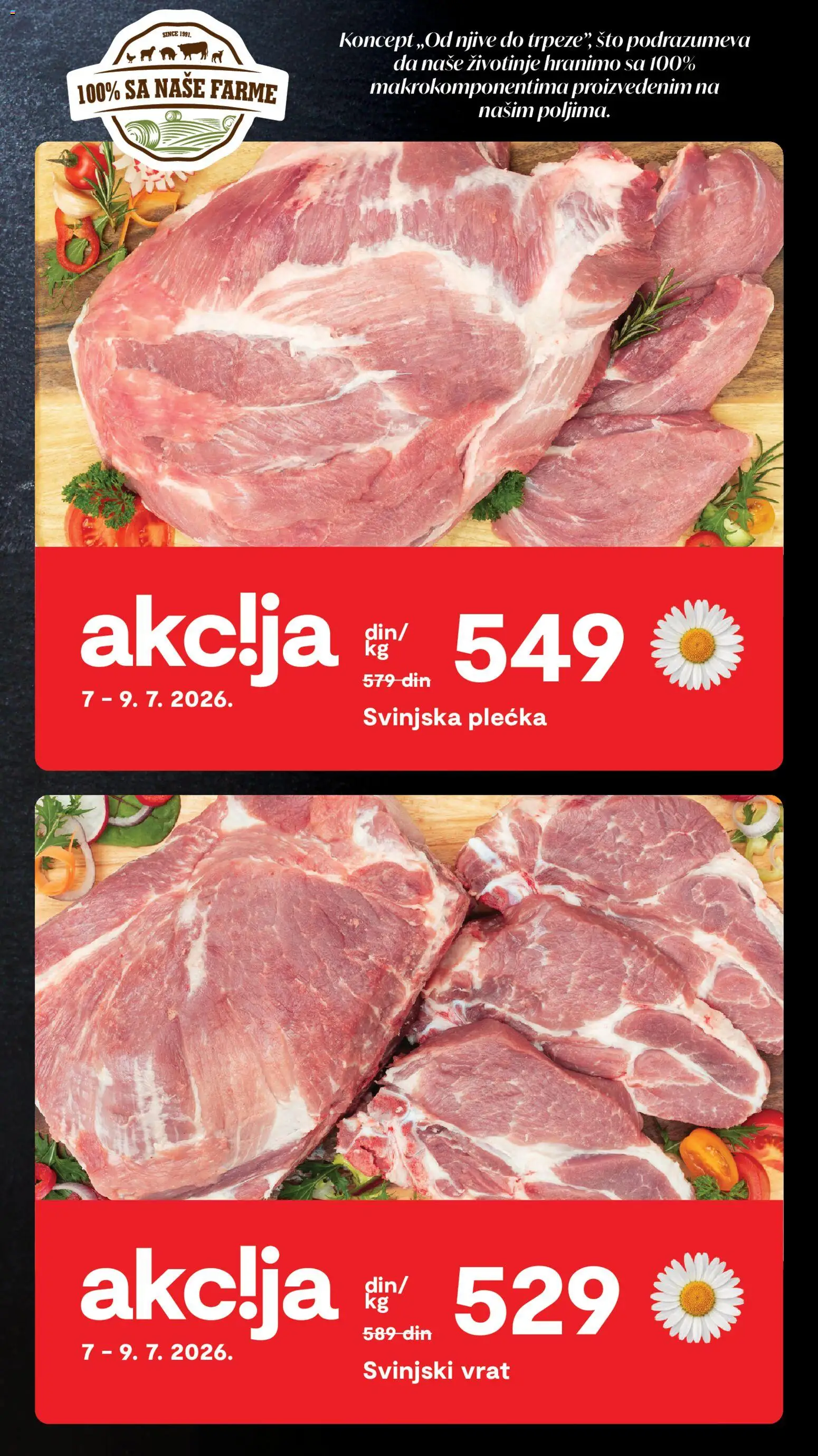 Matijevic katalog - važi od 07.07.2026 | Strana: 5 | Proizvode: Sto, Svinjski vrat, Svinjska plećka