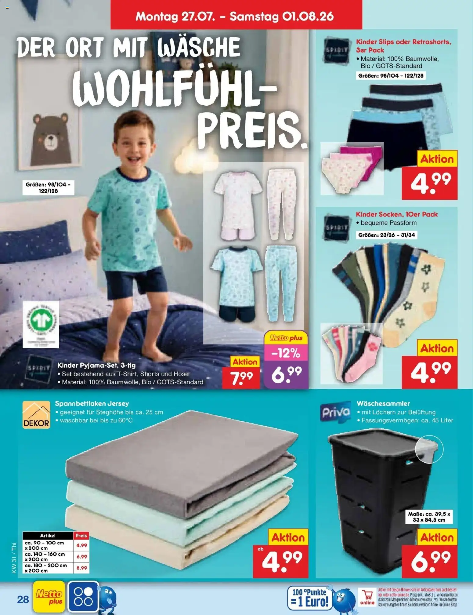 Netto Marken-Discount Prospekt Pirna – gültig ab 27.07.2026 | Seite: 43 | Produkte: Hose