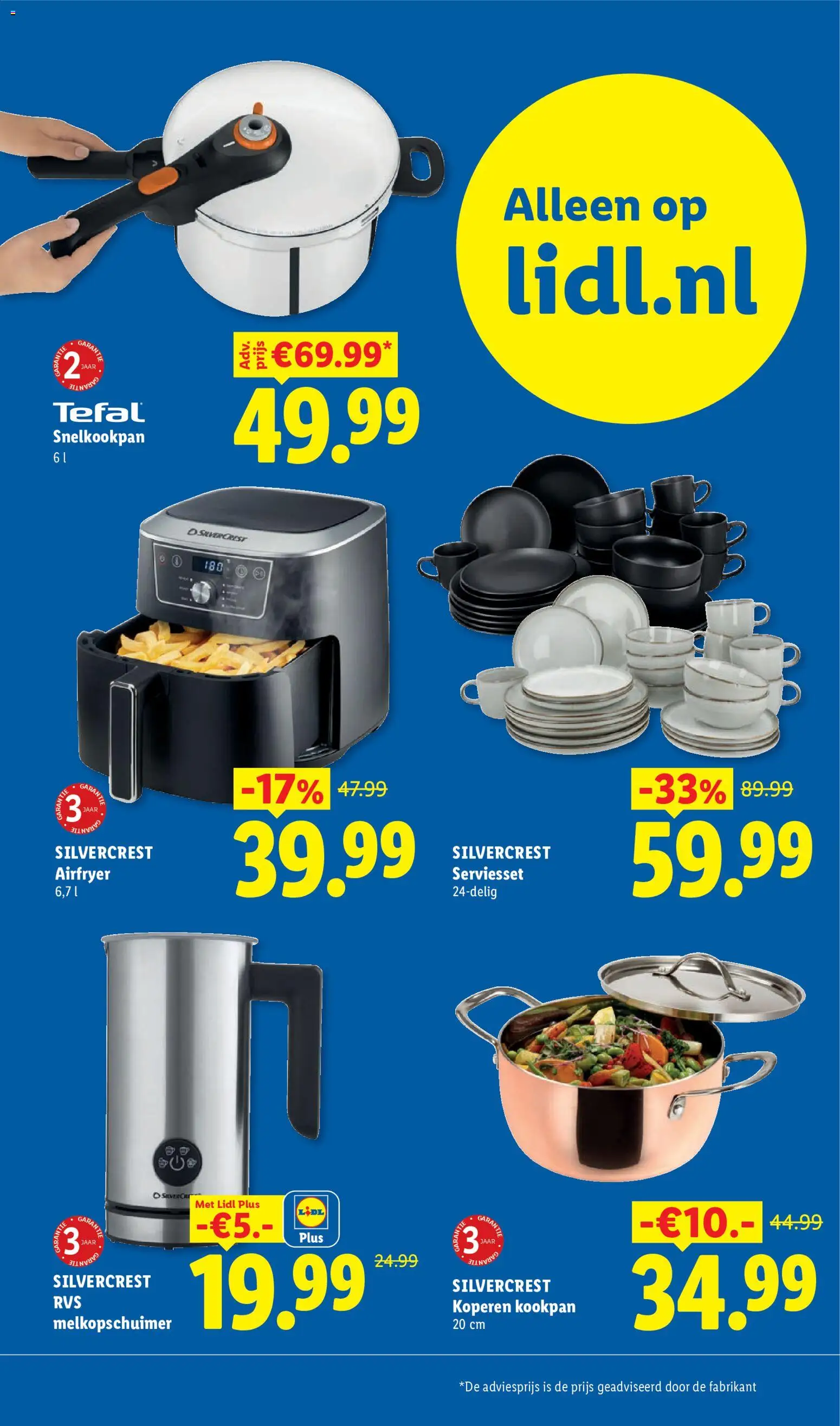 {H1} | Pagina: 3 | Producten: Servies, Pot, Melkopschuimer, Snelkookpan