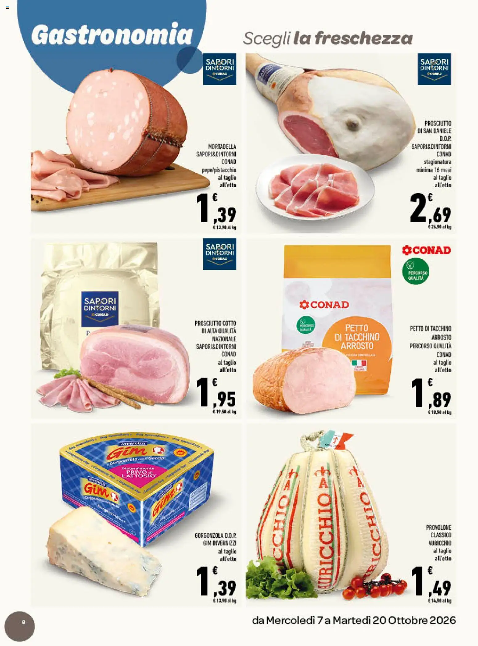 Volantino Conad del 07/10/2026 | Pagina: 8