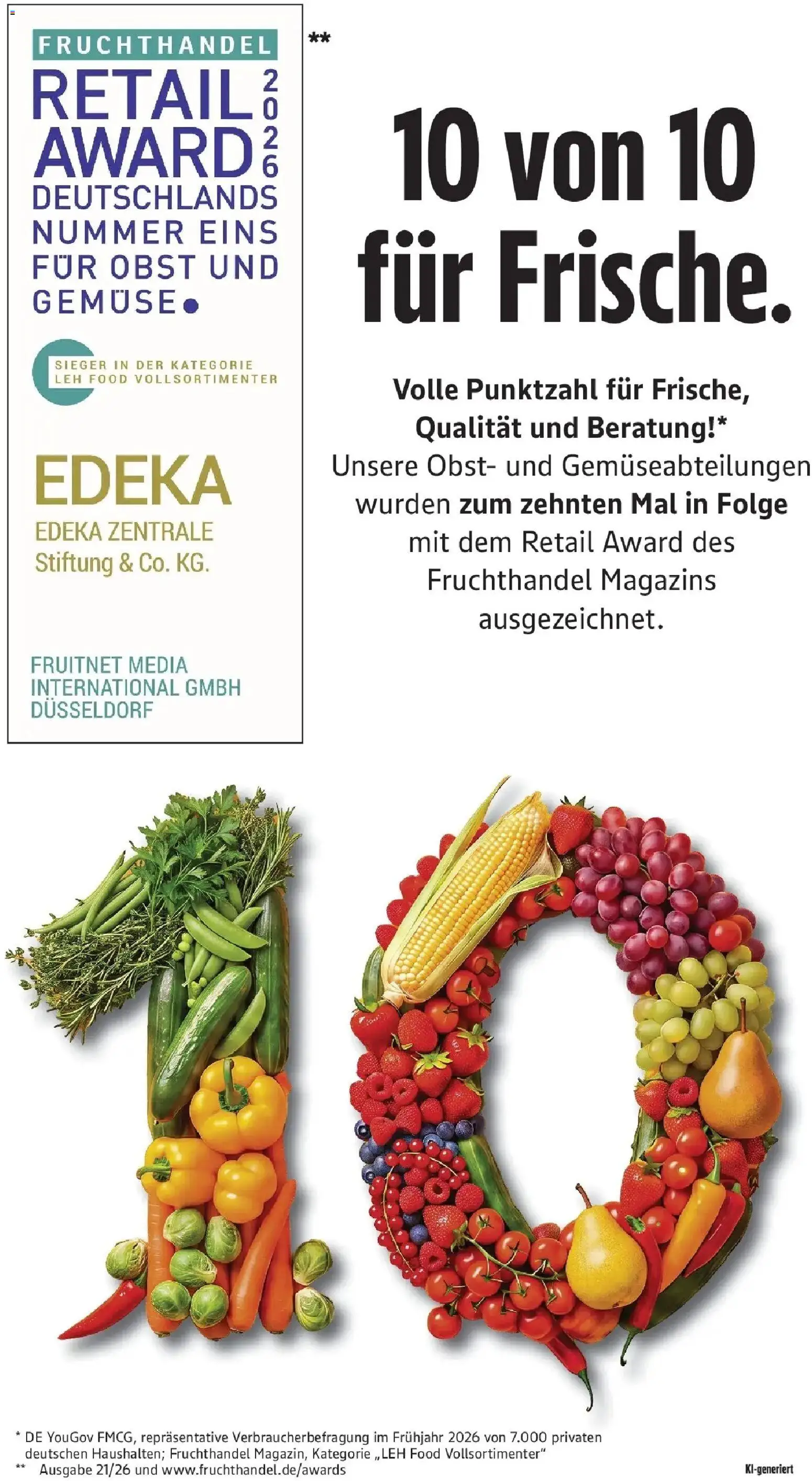 Edeka Prospekt Steinfeld (ab 28.09.2026) » Angebote Online | Seite: 13 | Produkte: Gemüse, Obst
