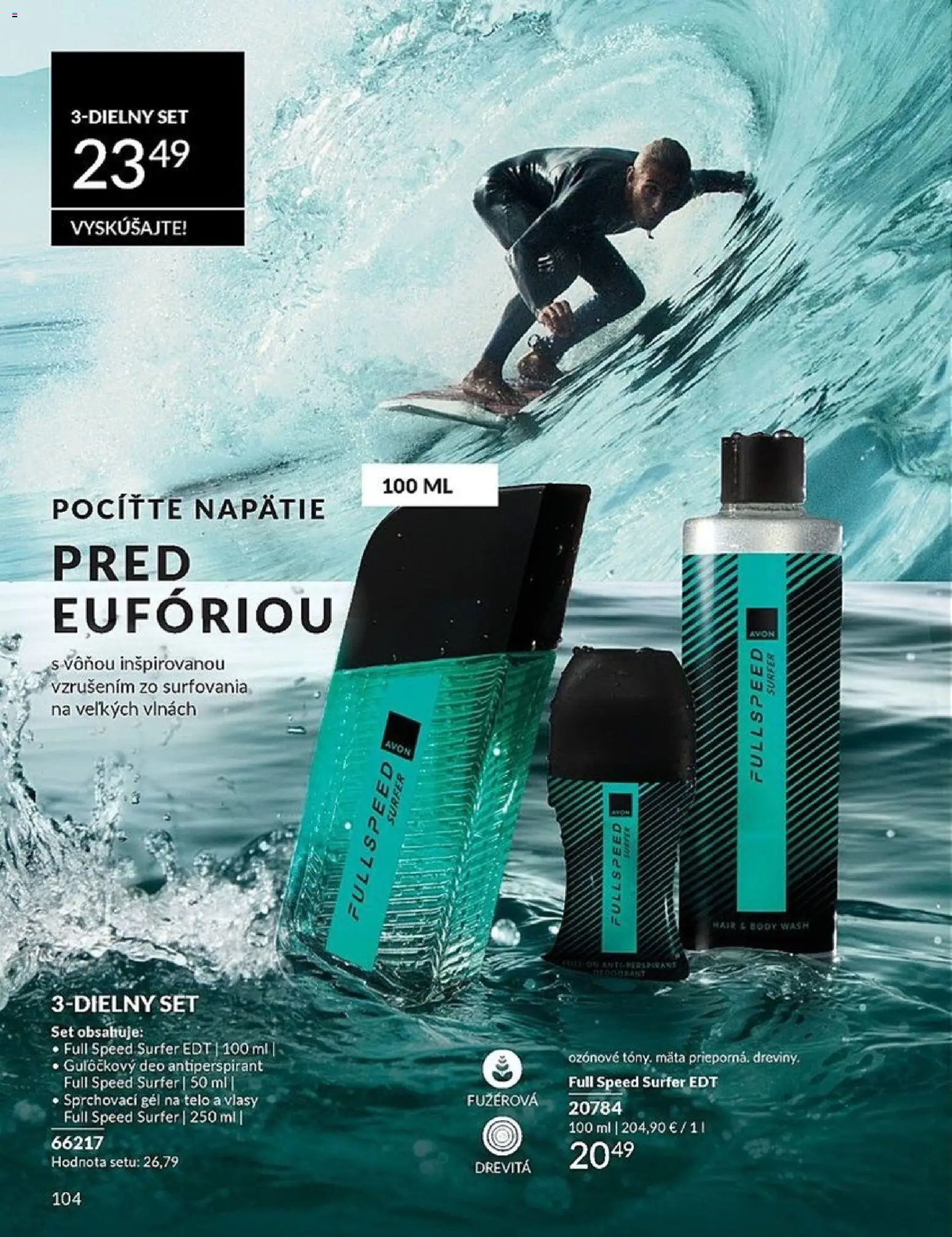 Nové Avon akcie – leták je platný od 01.03.2026 | Strana: 104 | Produkty: Antiperspirant