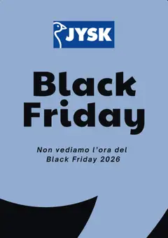 Anteprima del volantino JYSK  Avviso del Black Friday valido a partire dal 30/10/2026