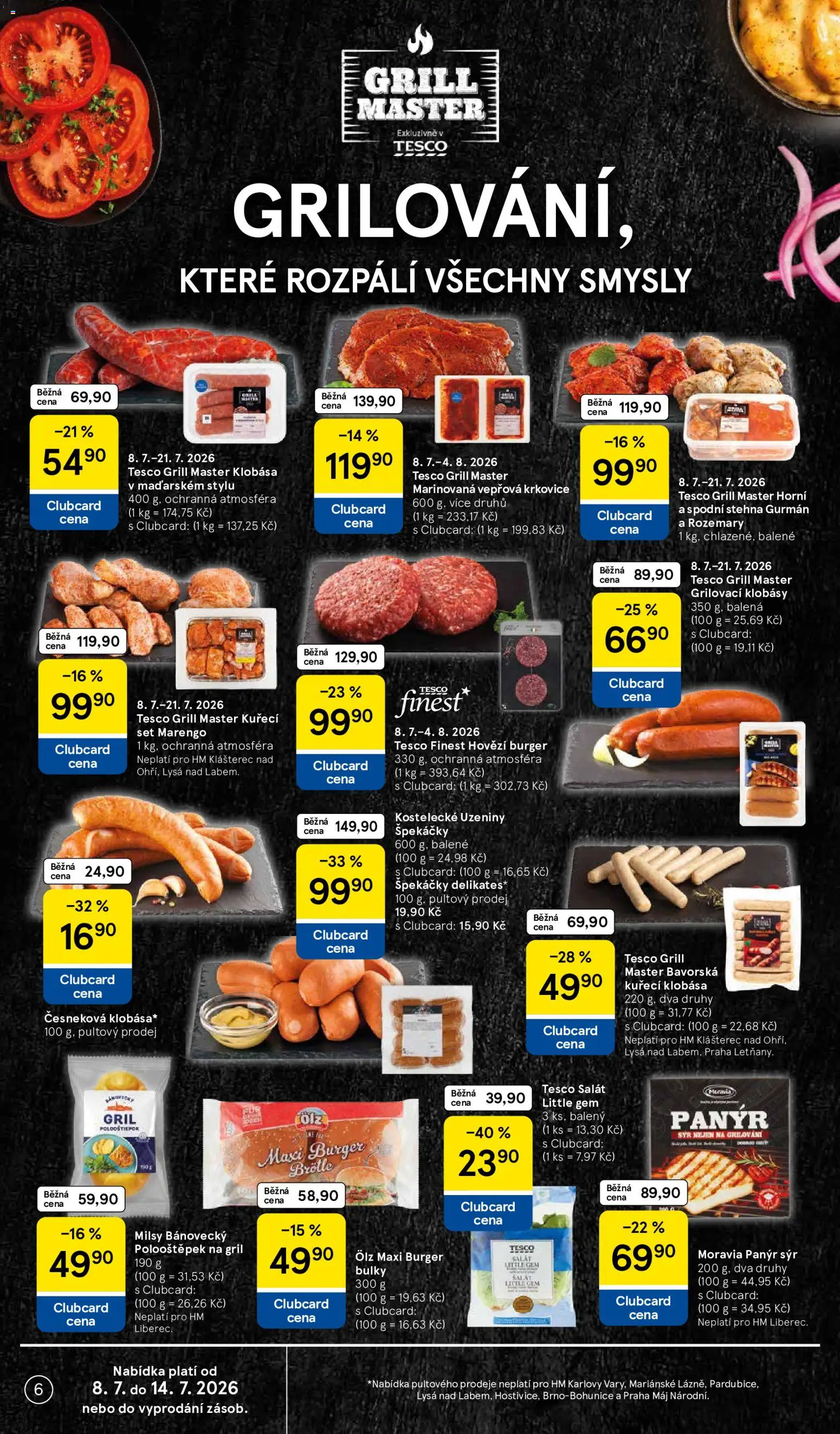 Tesco leták - Hypermarket od 08.07.2026 | Strana: 6
