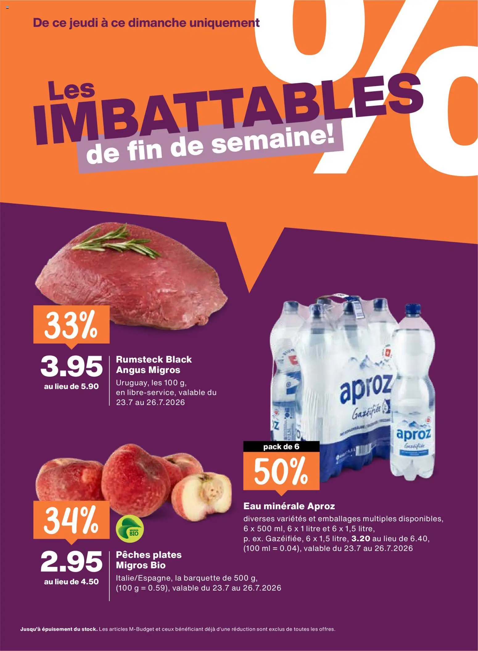 Migros aktionen FR – gültig ab 23.07.2026 | Seite: 20