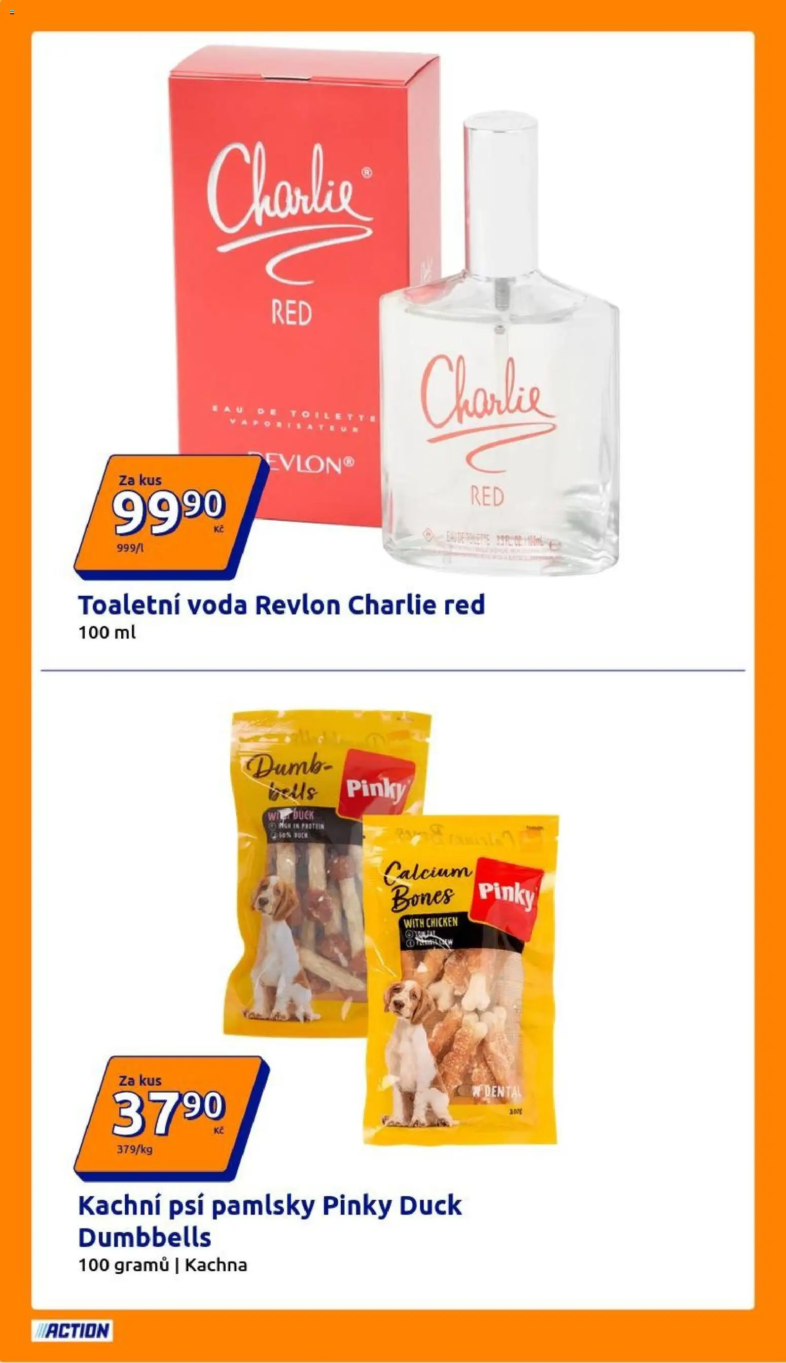 Action leták od 24.06.2026 | Strana: 8 | Produkty: Voda, Kachna, Protein, Toaletní voda