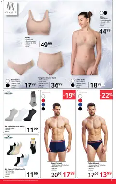 Ofertele Selgros valabile de la 24.07.2026 | Pagină: 5 | Produse: Tălpici, Sutien, Șosete, Boxeri