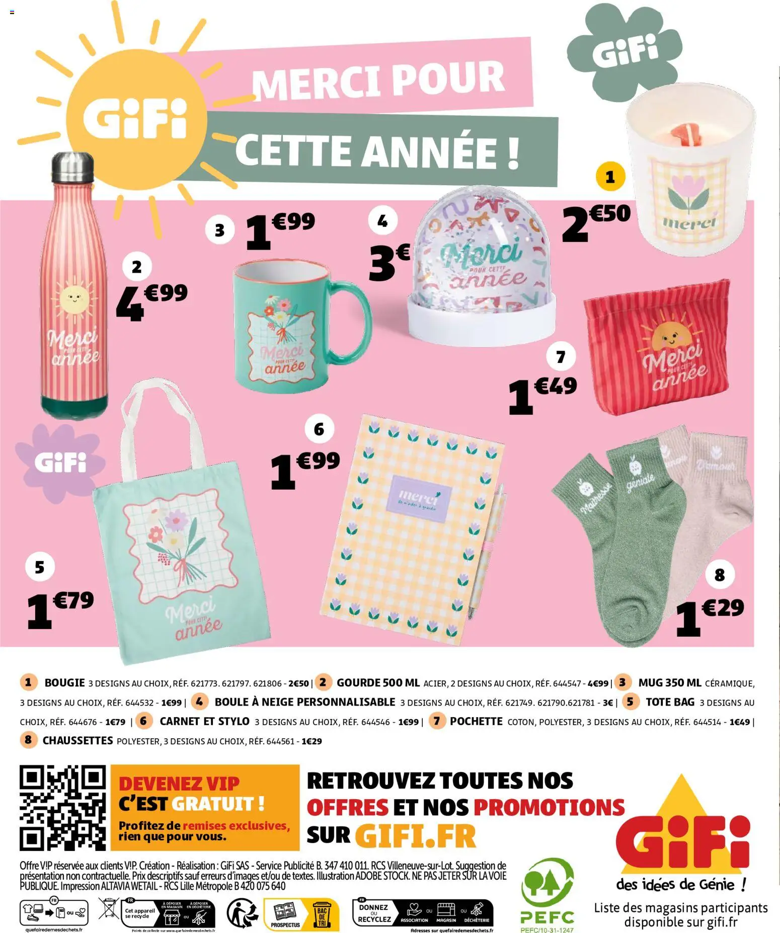 {H1} | Page: 24 | Produits: Gourde, Stylo