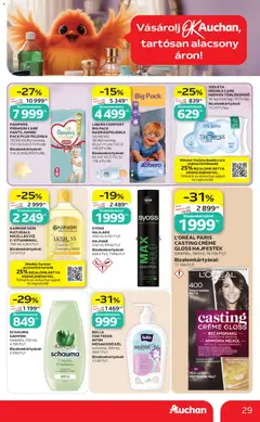Auchan akciós újság - amely érvényes a következő dátumtól: 18.06.2026 | Oldal: 29