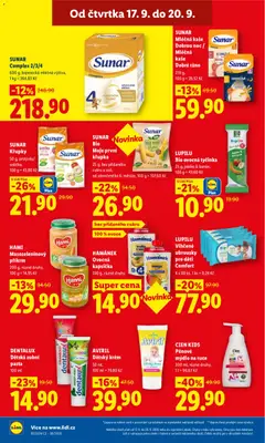 Náhled letáku CIEN KIDS Pěnové mýdlo na ruce, 300 ml, různé druhy, 1 l = 99,67 Kč od 17.09.2026 | Strana: 24