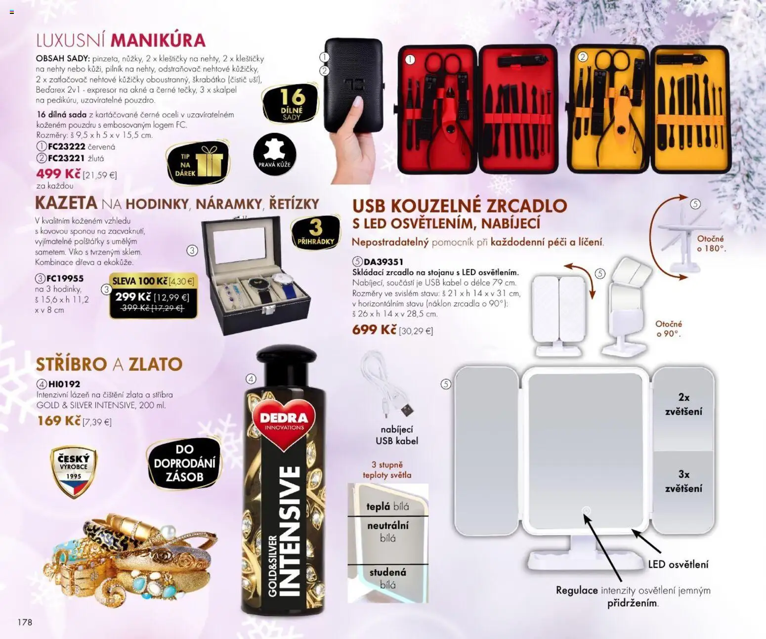 Nové Dedra akcie – leták je platný od 23.10.2026 | Strana: 78 | Produkty: Led, Kábel, USB, Svetlá
