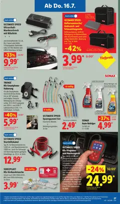 Lidl Prospekt ab 13.07.2026 gültig | Seite: 49 | Produkte: Schmutzfangmatte, Smartphones