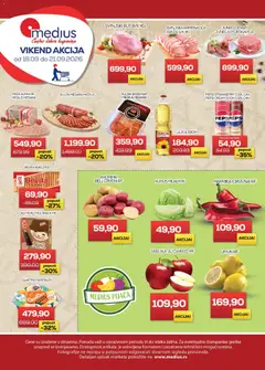 Medius katalog Vikend akcija - pregled Medius kataloga - važi od 18.09.2026
