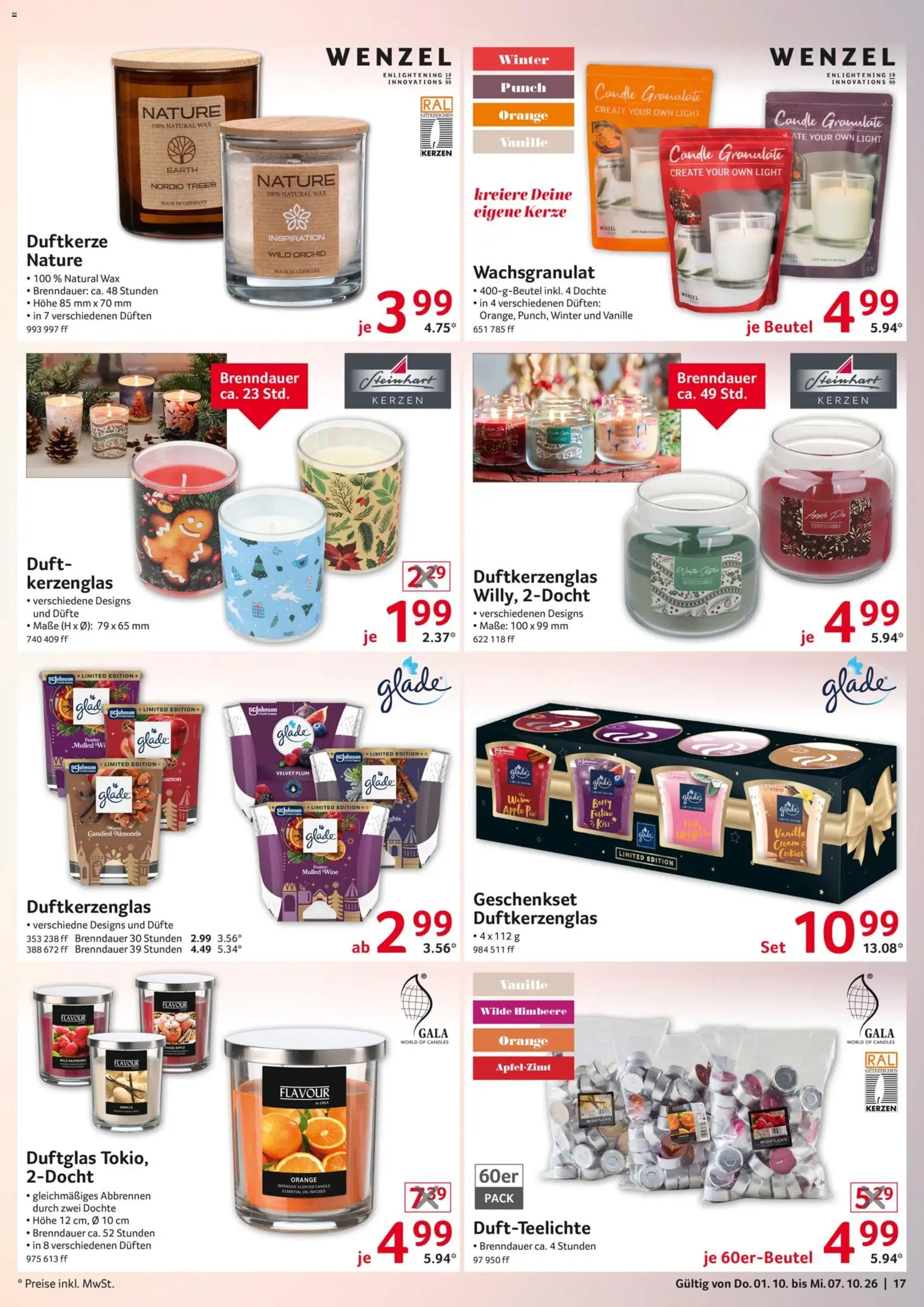 Selgros Non Food – gültig ab 01.10.2026 | Seite: 17 | Produkte: Duft, Apple, Vanille, Himbeere