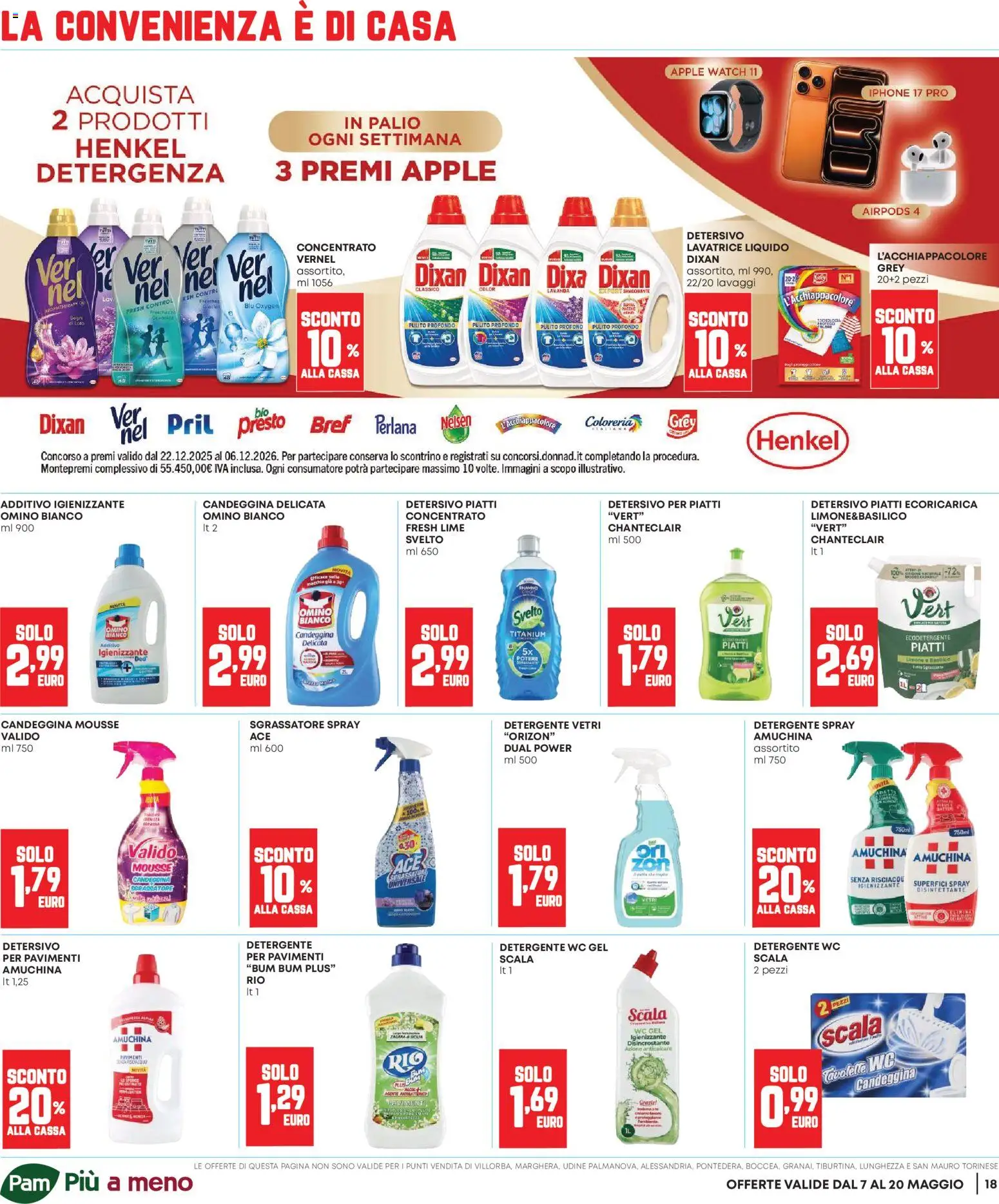 Volantino Panorama del 07.05.2026 | Pagina: 18 | Prodotti: Lavatrice, Basilico, Scala, Apple Watch