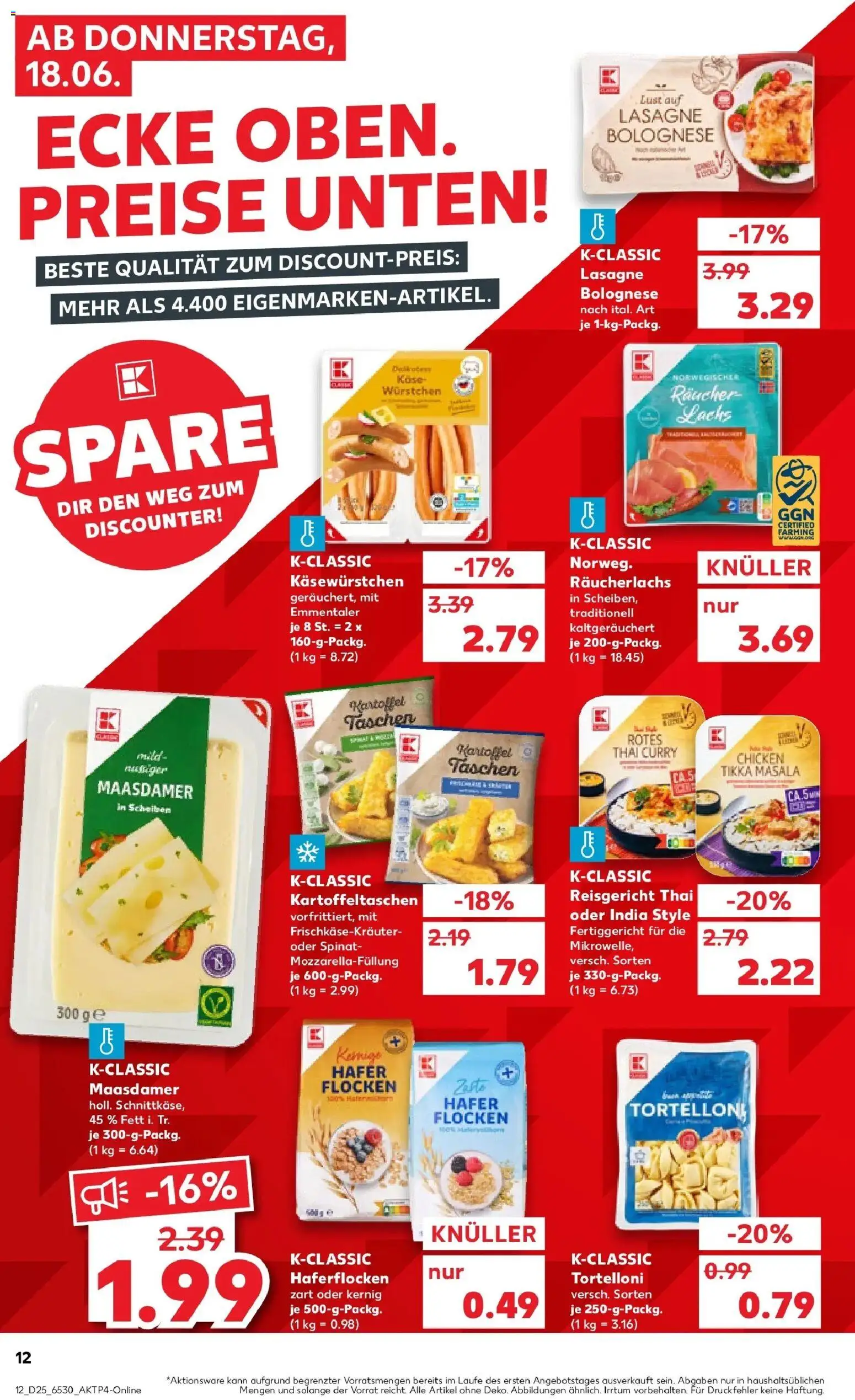 Kaufland Prospekt Berlin – gültig ab 15.06.2026 | Seite: 23 | Produkte: Mikrowelle, Lachs, Räucherlachs, Flocken