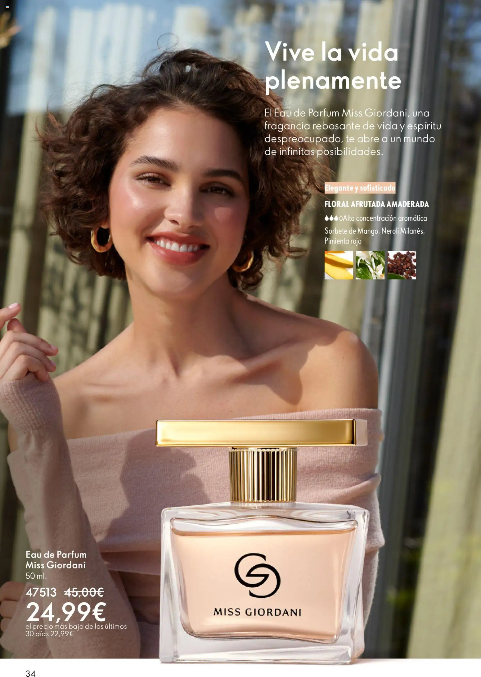 Oriflame - Catálogo Campaña 4 │ válido desde el 11.03.2026 | Página: 34 | Productos: Fragancia, Té, Eau de parfum