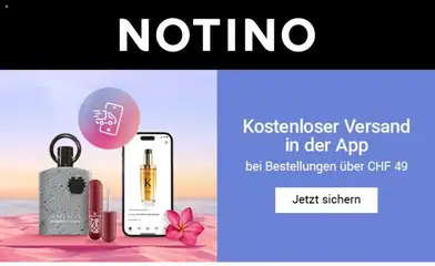 Notino ab 13.07.2026 gültig