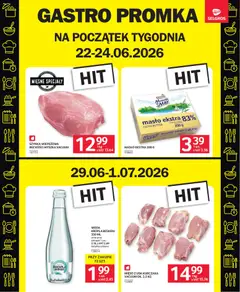 Pogląd oferty "Selgros cash&carry gazetka - Oferta dla gastronomii" - ważna od 18.06.2026 | Strona: 2 | Produkty: Mięso z uda kurczaka, Mięso, Myszka, Masło