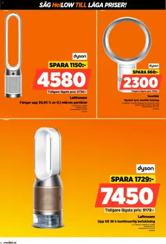 Power erbjudanden - Förhandsvisning av reklamblad från butik Power aktuell från 11.05.2026 | Sida: 10 | Produkter: Fläkt, Luftrenare, Såg