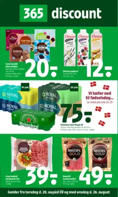 Coop 365 - Tilbudsavis uge 34 gyldig fra 20/08/2026