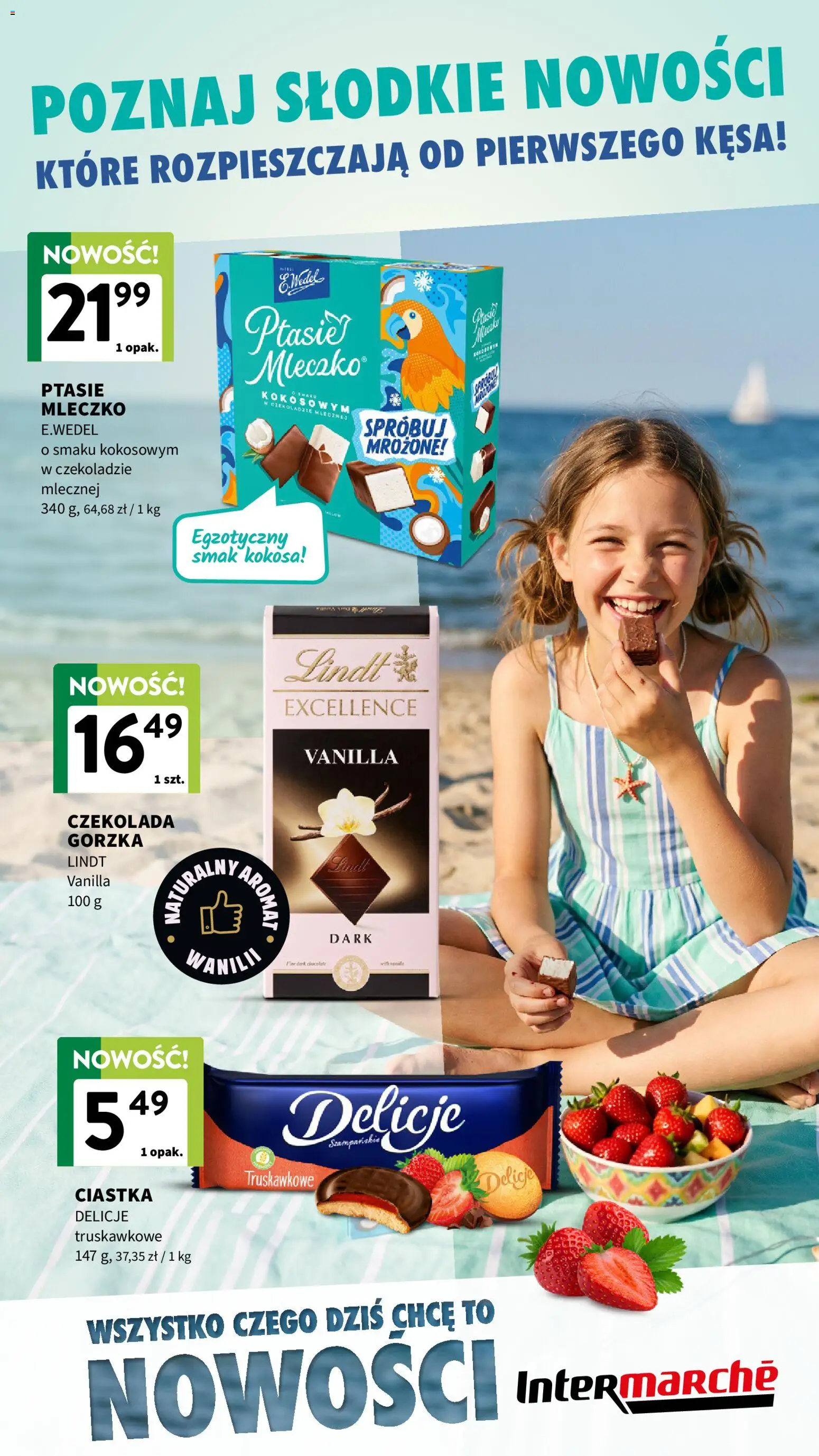 Intermarche gazetka - Nowości od 02.06.2026 | Strona: 7 | Produkty: Czekolada gorzka, Czekolada, Ciastka