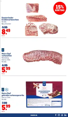 Makro folder - Horeca Magazine 5 - Voorbeeld van een folder van Makro, geldig van 11-08-2026 | Pagina: 32 | Producten: Varkensvlees, Kruiden, Zout, Ingrediënten