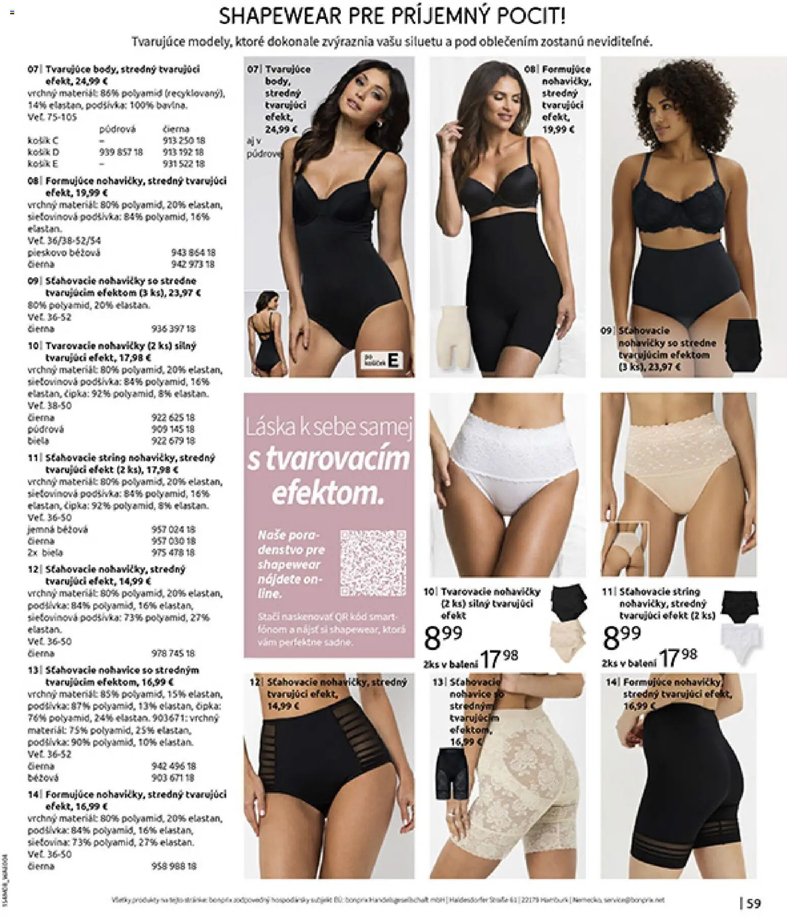Nové Bonprix akcie – leták je platný od 10.08.2026 | Strana: 61 | Produkty: Nohavice, Nohavičky