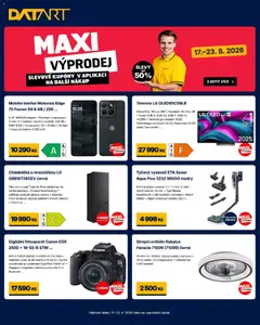 Náhled letáku Datart leták od 17.08.2026