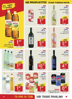 Konzum Katalog - Pregled kataloga iz trgovine Konzum, vrijedi od 23.09.2026 | Stranica: 40 | Proizvodi: Ledeni čaj, Čaj, Nektar, Jabuka