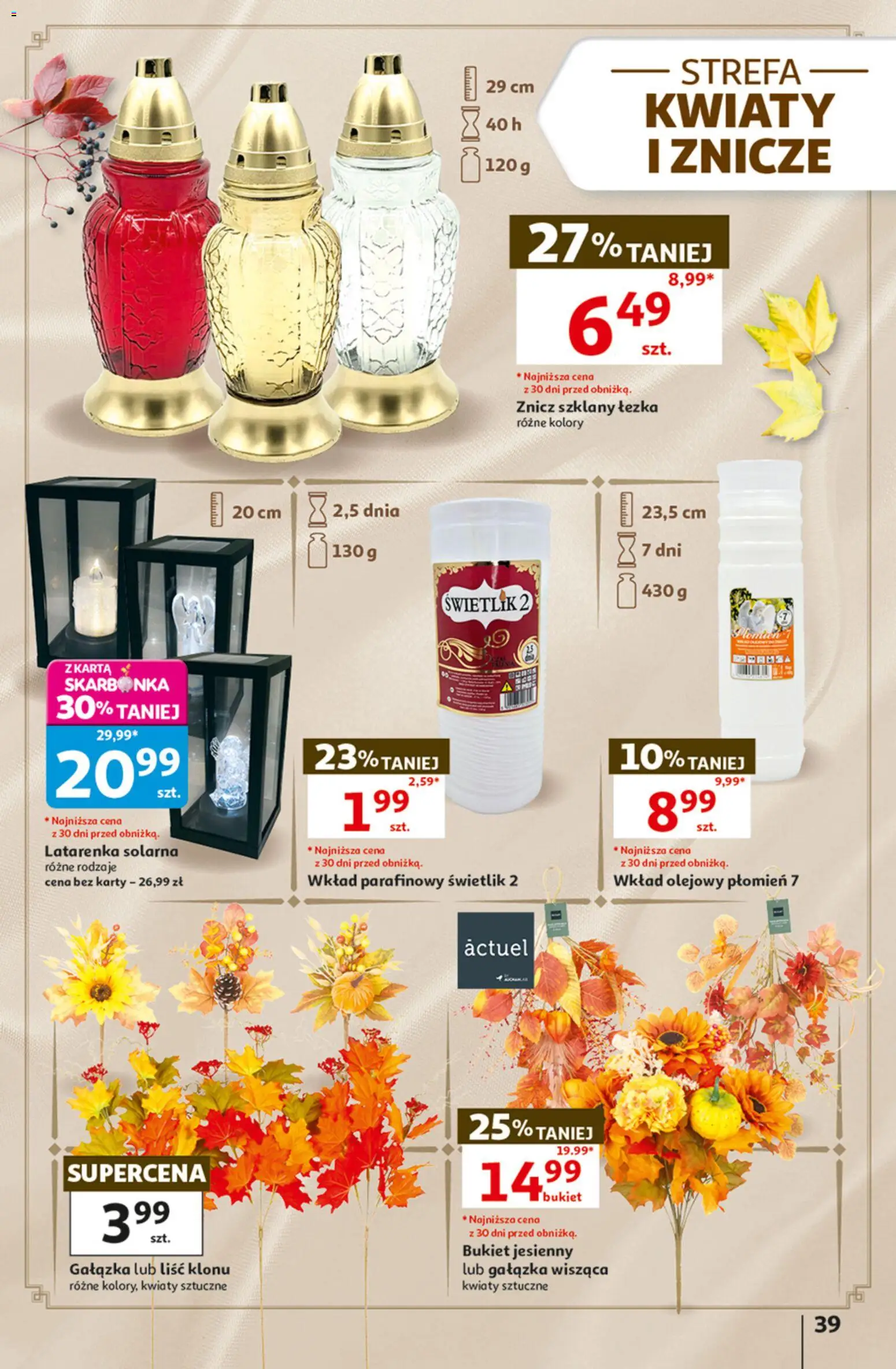 Auchan gazetka - 30 Lat Hipermarket od 17.09.2026 | Strona: 39