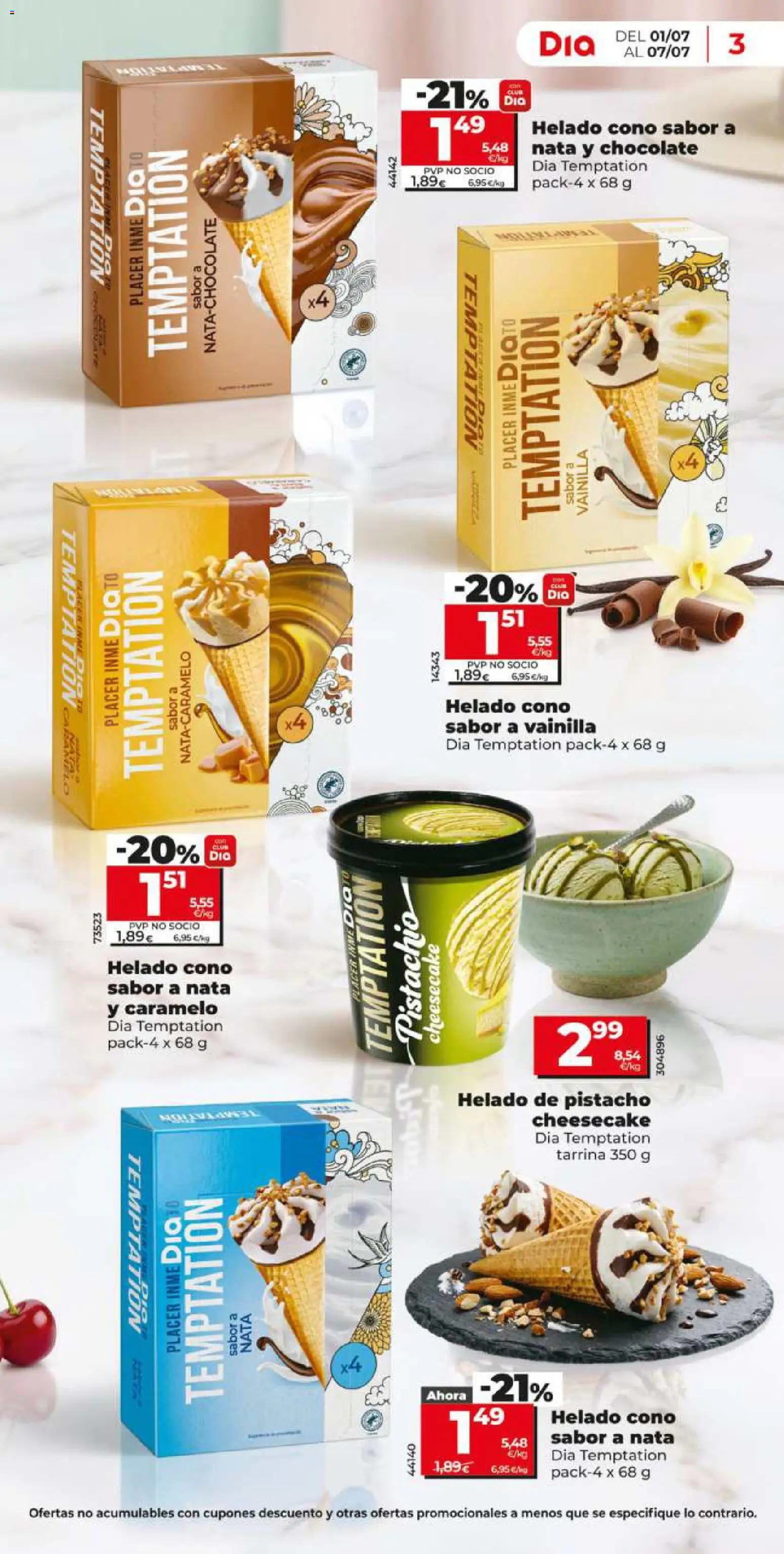 Dia - folleto Market │ válido desde el 01/07/2026 | Página: 3 | Productos: Chocolate, Helado