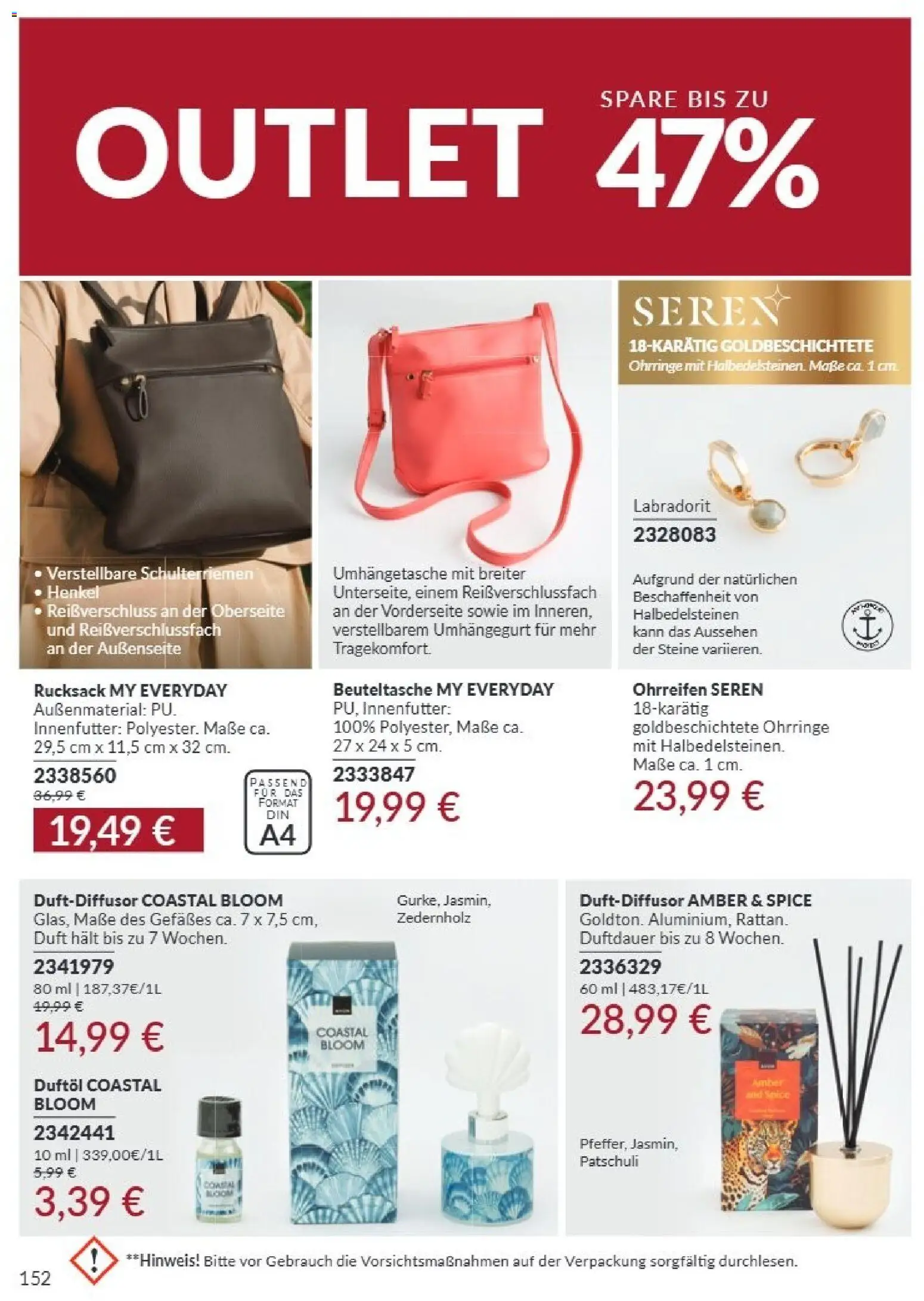 AVON Katalog September 2026 – gültig ab 01.09.2026 | Seite: 148 | Produkte: Duft, Rucksack