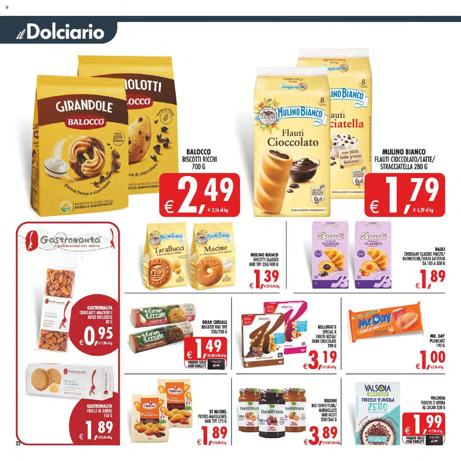 Volantino Decò del 11/08/2026 | Pagina: 27 | Prodotti: Panna, Frutta, Burro, Fiocchi d'avena
