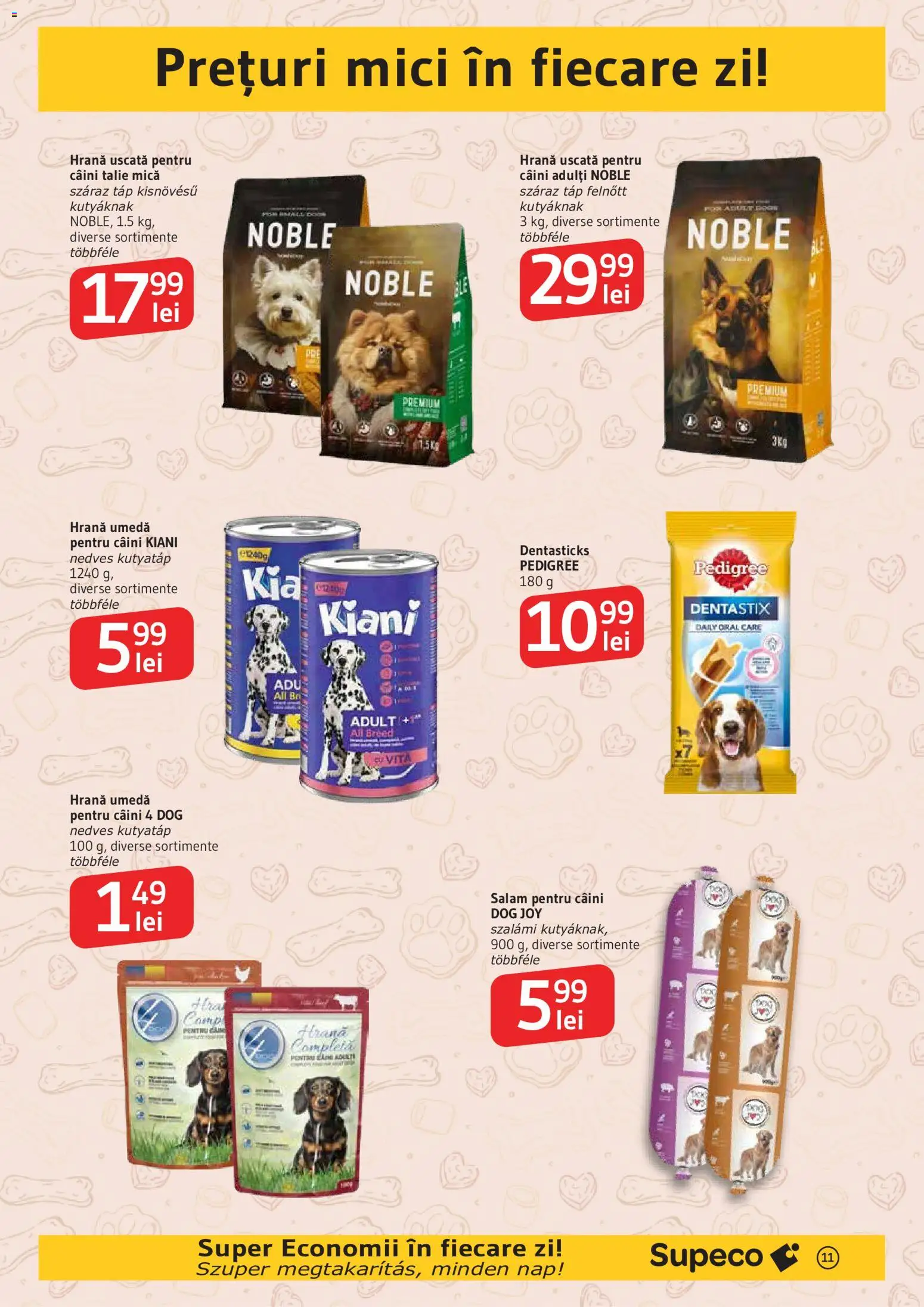 Noul catalog Supeco – valabil de la 24.09.2026 | Pagină: 11 | Produse: Vită, Premium, Mici, Salam