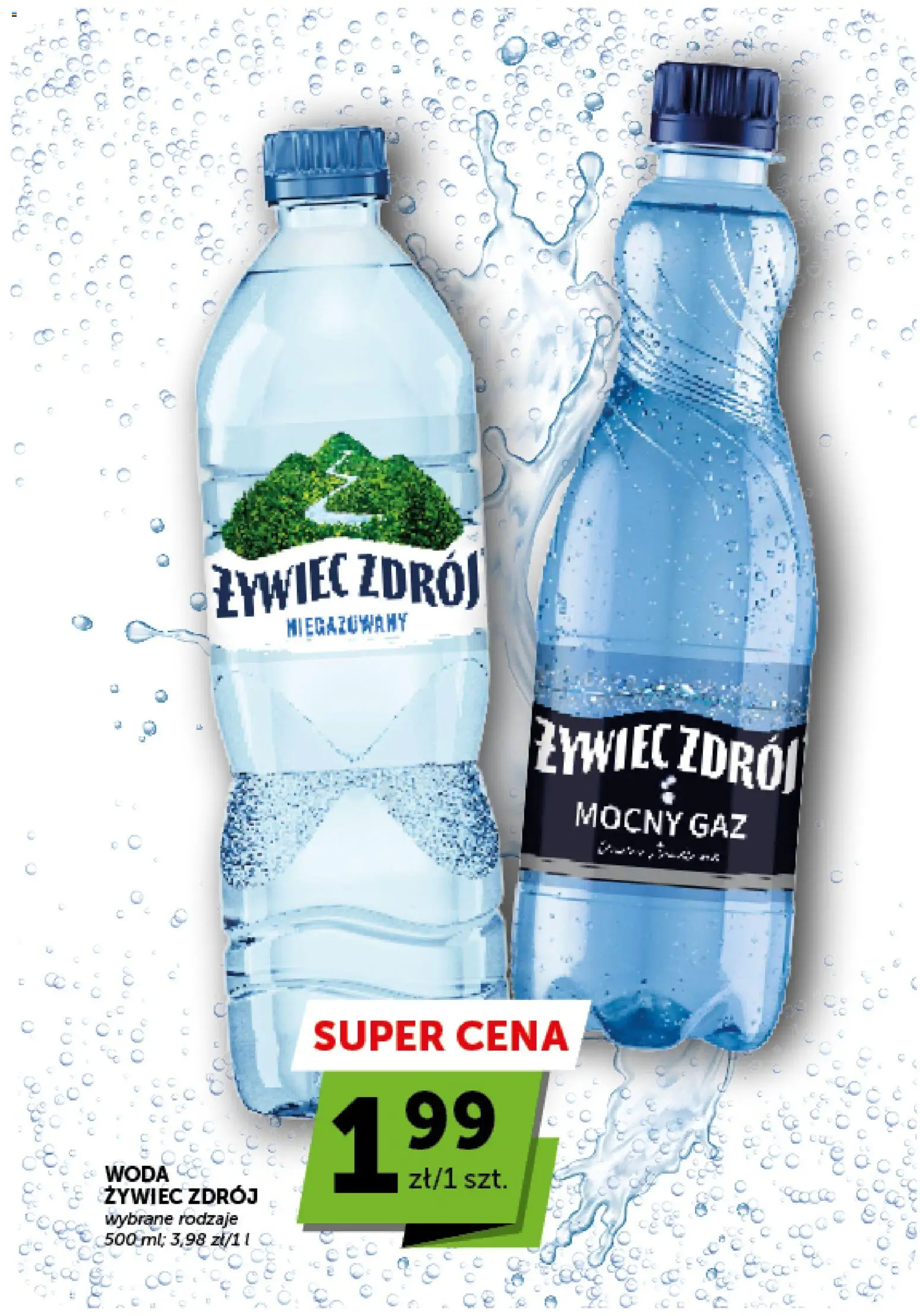 Groszek gazetka od 13.08.2026 | Strona: 38 | Produkty: Woda