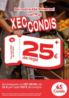 Vista previa Condis - folleto válido desde el 30/09/2026