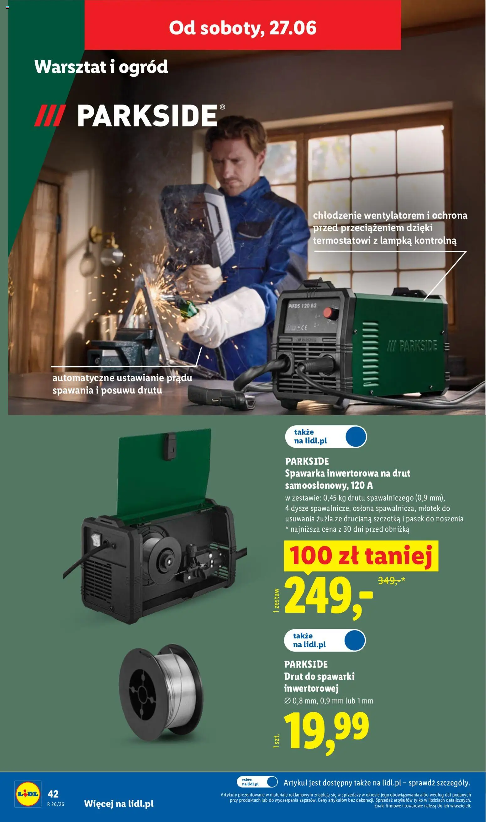 Lidl Polsko katalog od 22.06.2026 | Strana: 48 | Produkty: Parkside